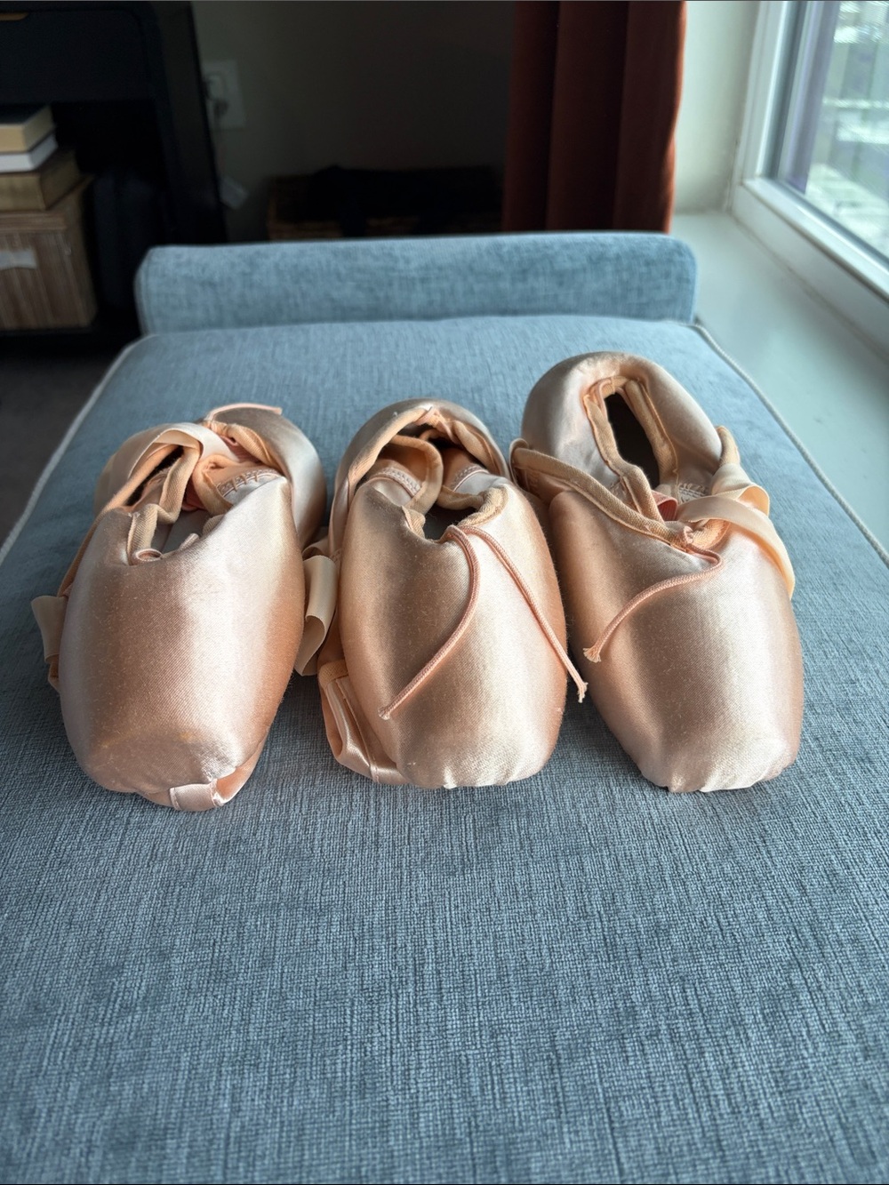 Freed of London Studio Pointe Shoes 7 E Ballet Dance